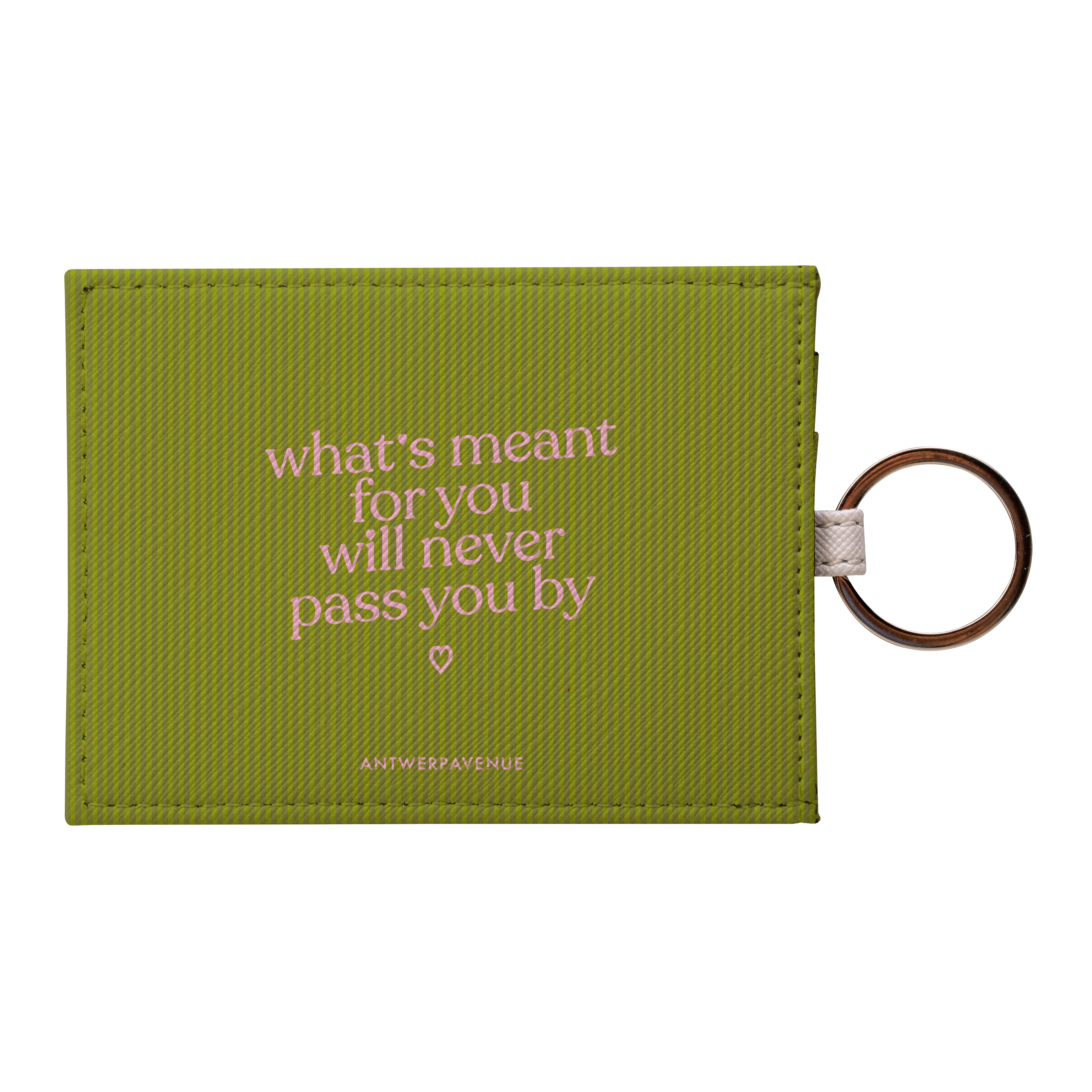 What's meant for you green - Card Holder