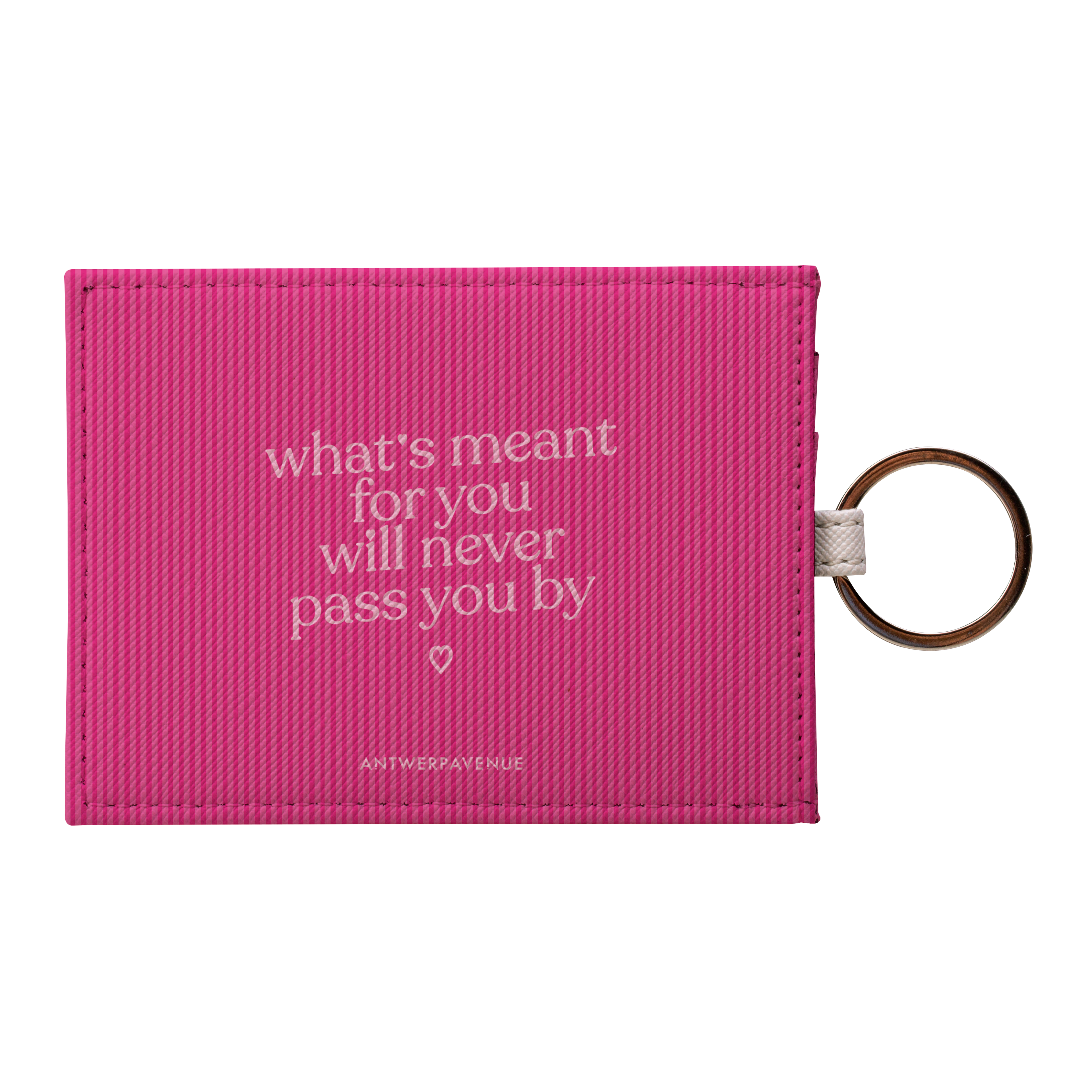 What's meant for you pink - Card Holder