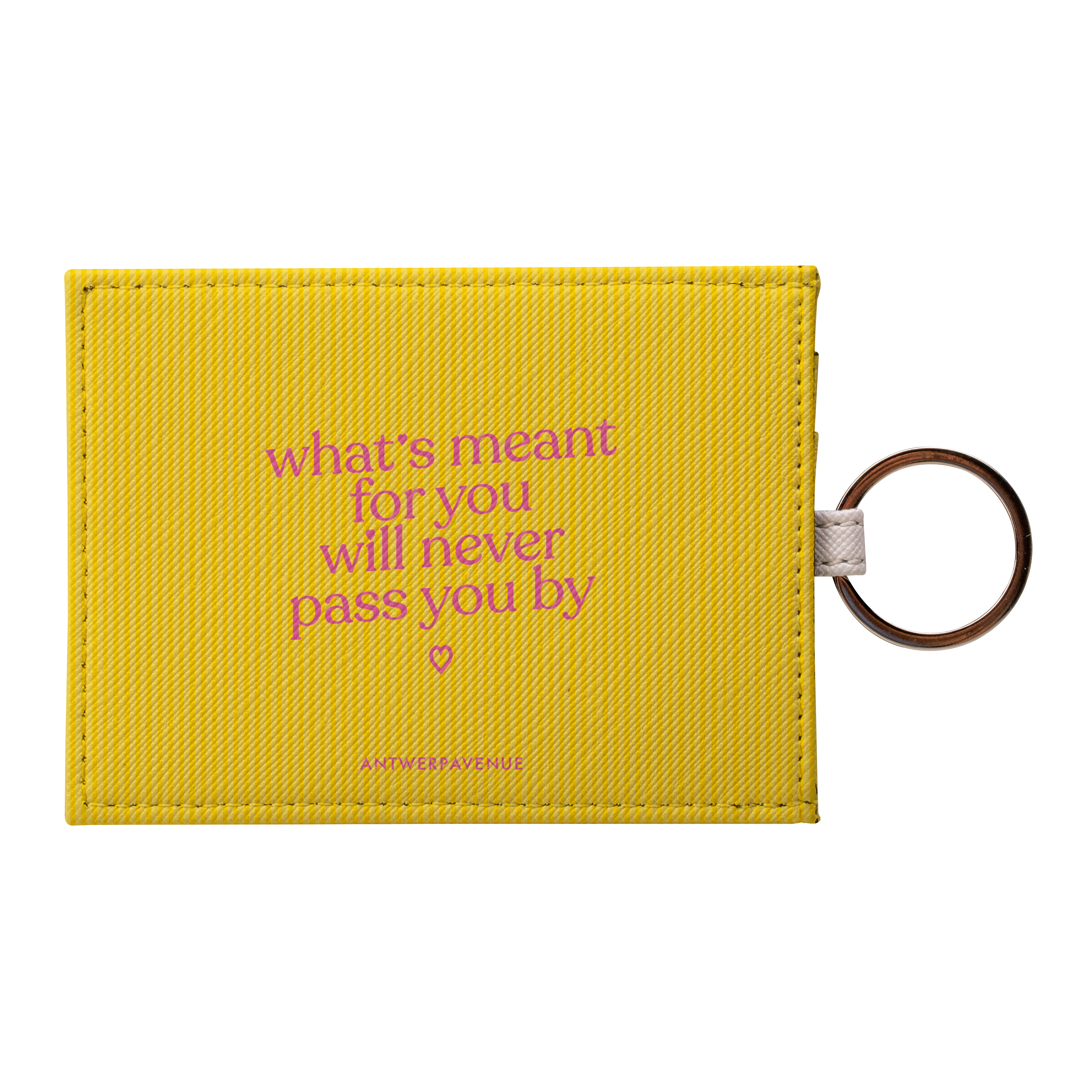 What's meant for you yellow - Card Holder