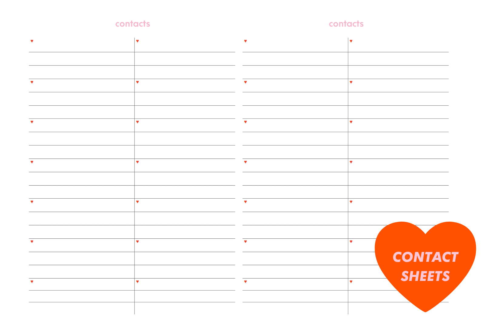 Power Planner Purpose Kit (pink)