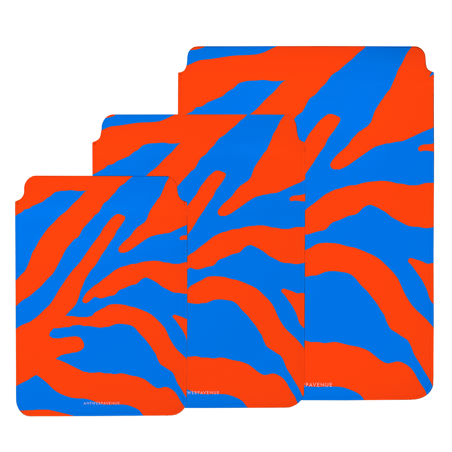 Orange & Blue Tiger - Sleeve