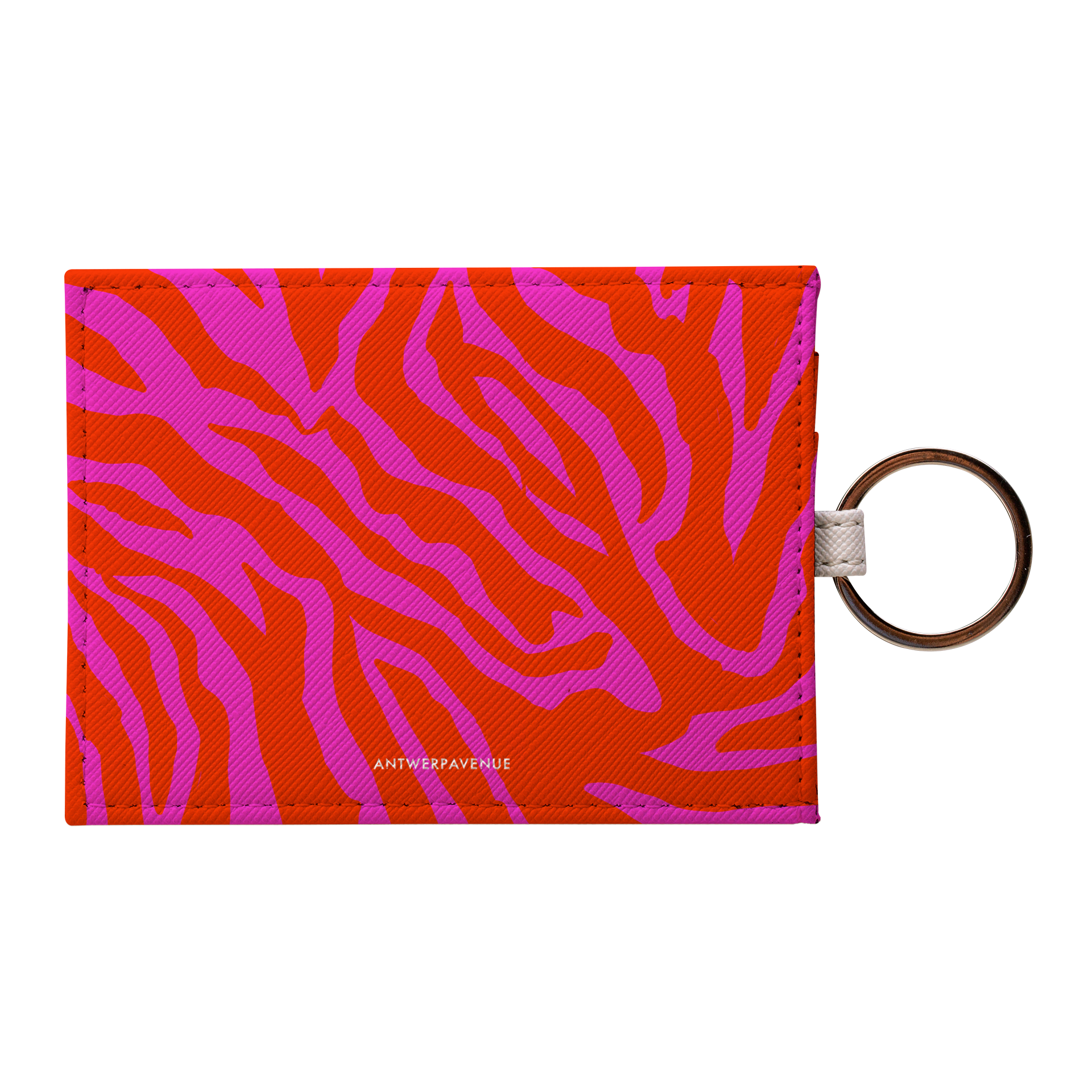 Red & Pink Tiger - Card Holder