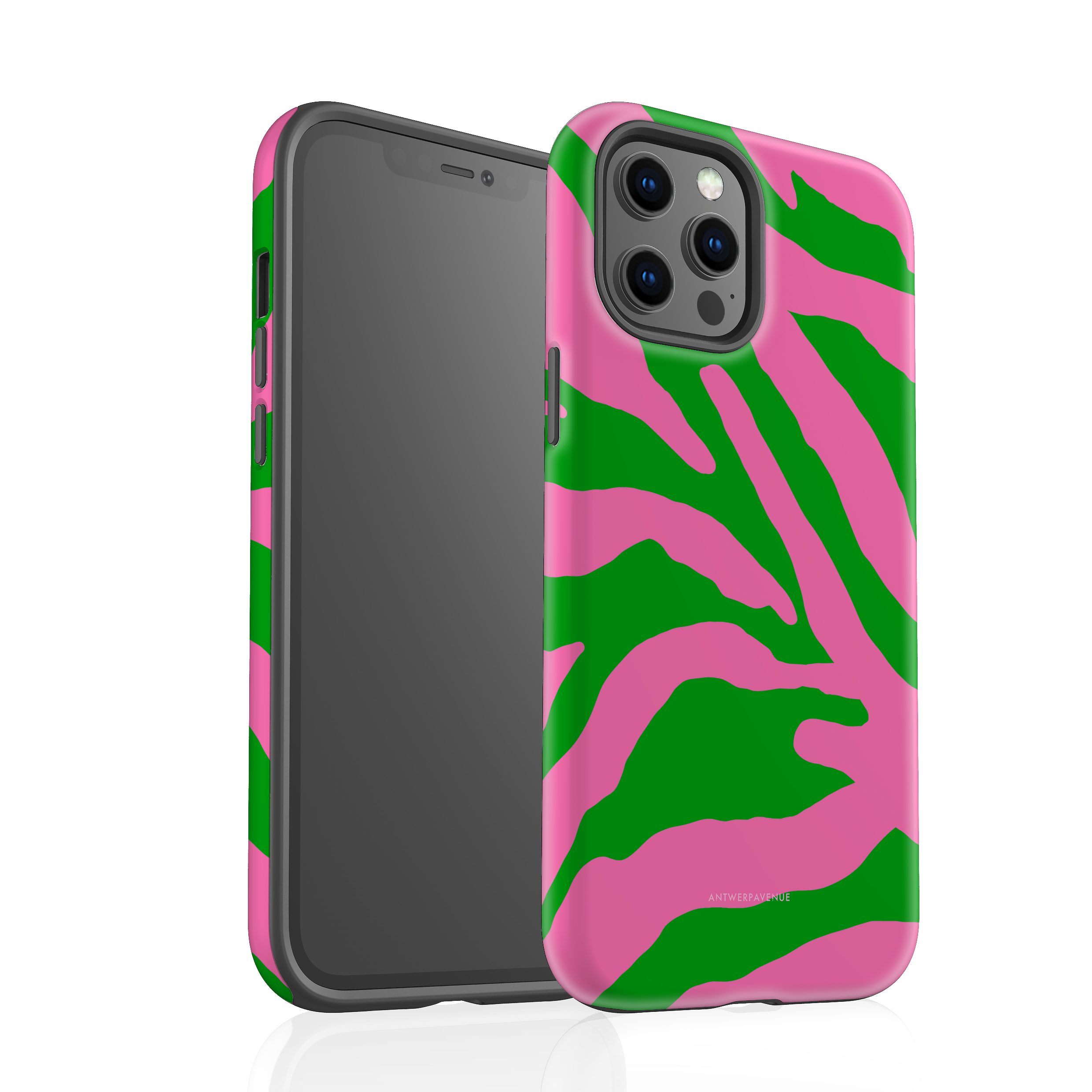 Pink & Green Tiger - Case